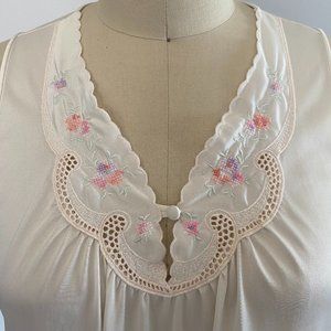 Vintage 1960s Full Length Night Gown